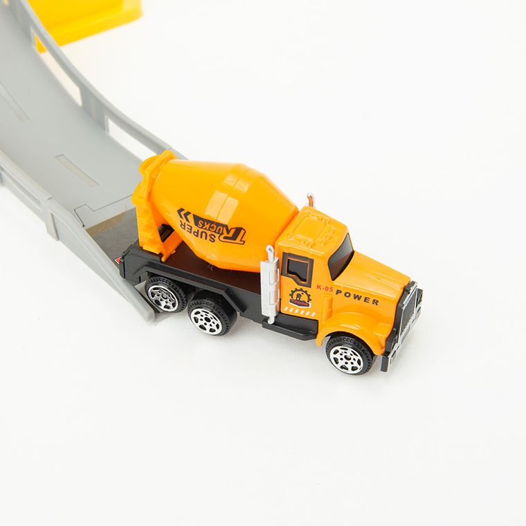 Smiki, Budowa, parking z pojazdami, 33 elementy