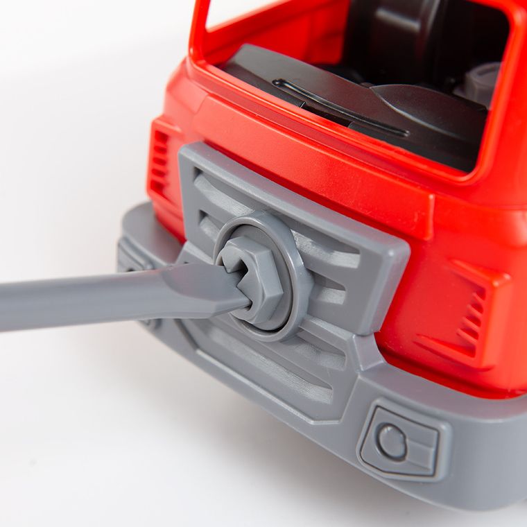 Smiki, Ciężarówka, pojazd do skręcenia, zrób to sam, 103 elementy