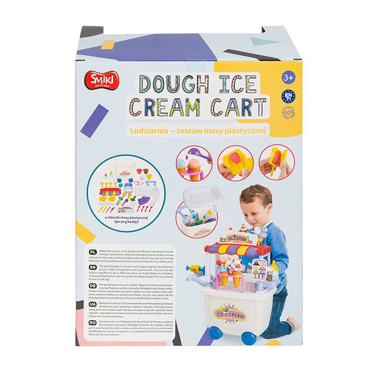 Smiki, Dough Ice Dream Cart, Lodziarnia, masa plastyczna