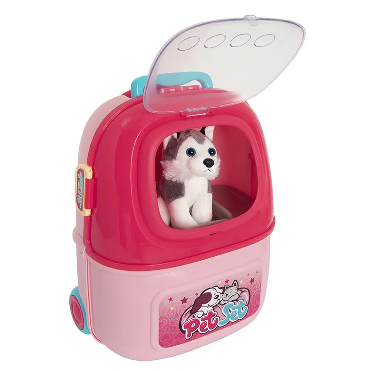 Smiki, Fun Pets, Psiak podróżnik, walizka z maskotką