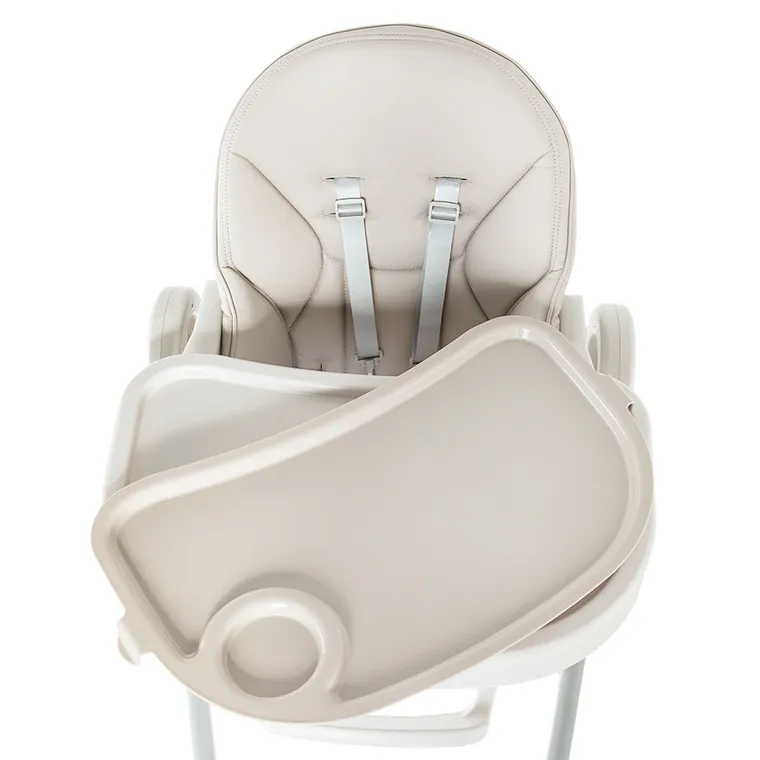Smiki, krzesełko do karmienia, jasny beż