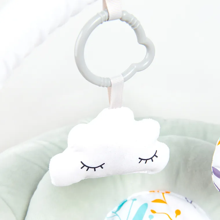 Smiki, leżaczek niemowlęcy