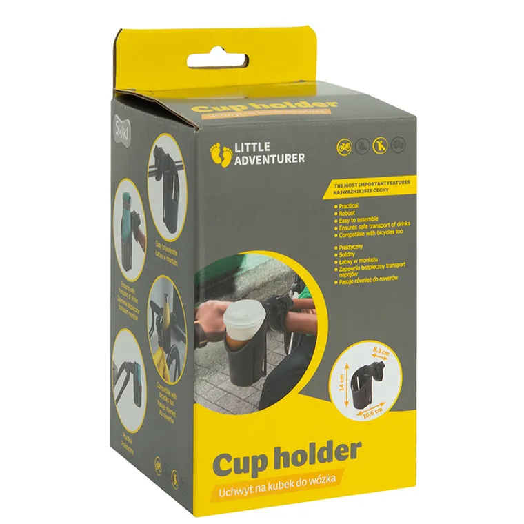 Smiki, Little Adventurer, uchwyt na kubek do wózka