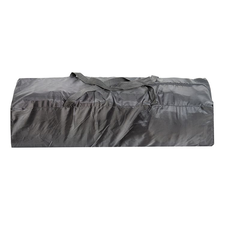 Smiki, łóżeczko turystyczne, dwupoziomowe, szare