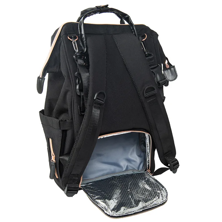 Smiki, plecak do wózka, czarny