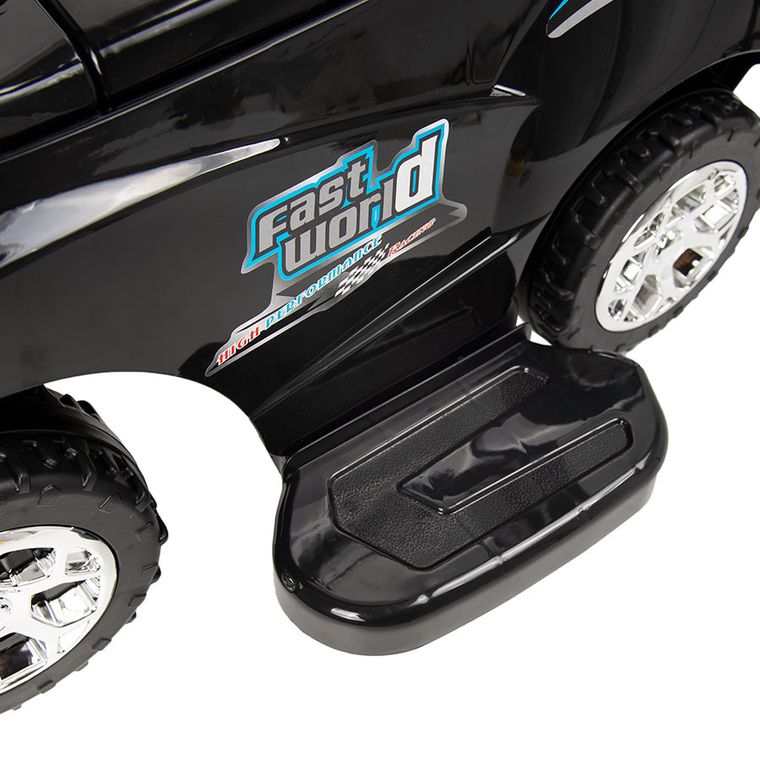 Smiki, Samochód, jeździk z rączką, czarny