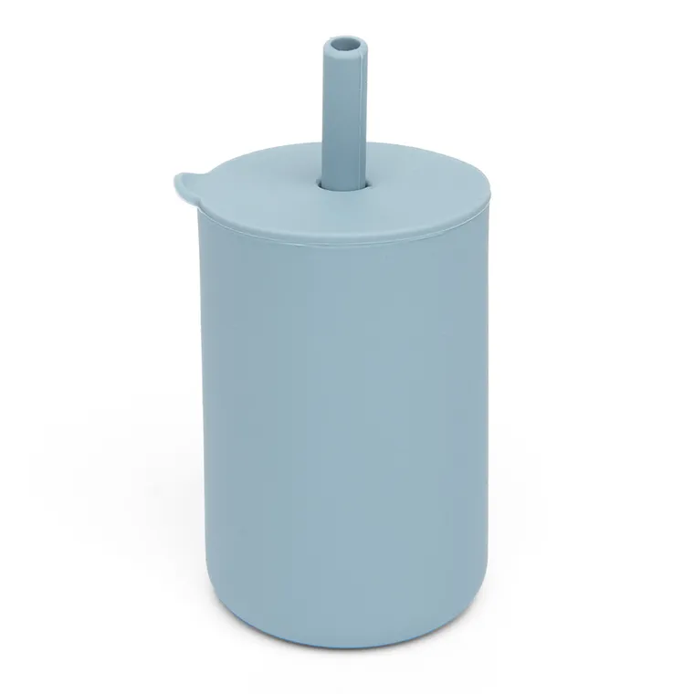 Smiki, Very Bunny, zestaw naczyń silikonowych, niebieski