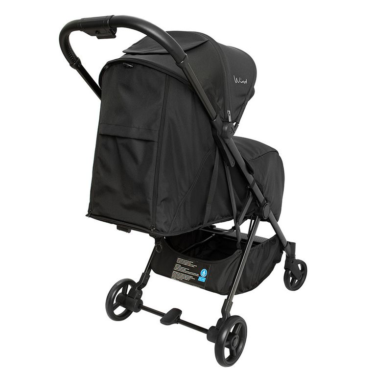 Smiki, Wind, wózek spacerowy, czarny