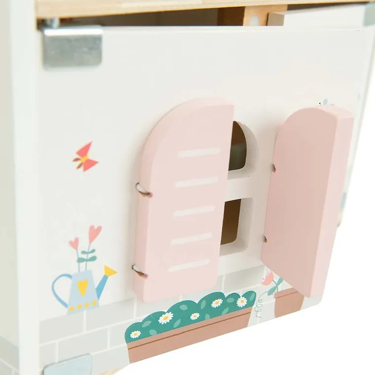 Smiki, Zookabee, drewniany domek dla lalek, 9 elementów