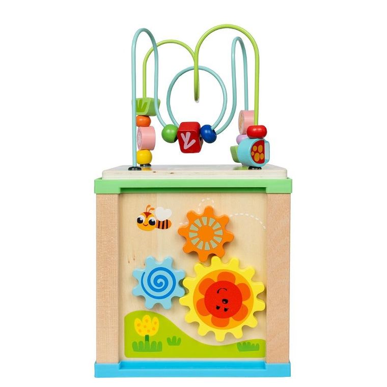 Smily Play, drewniana kostka aktywizująca 5w1