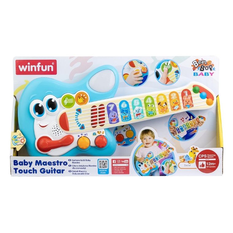Smily Play, gitara dotykowa, zabawka interaktywna
