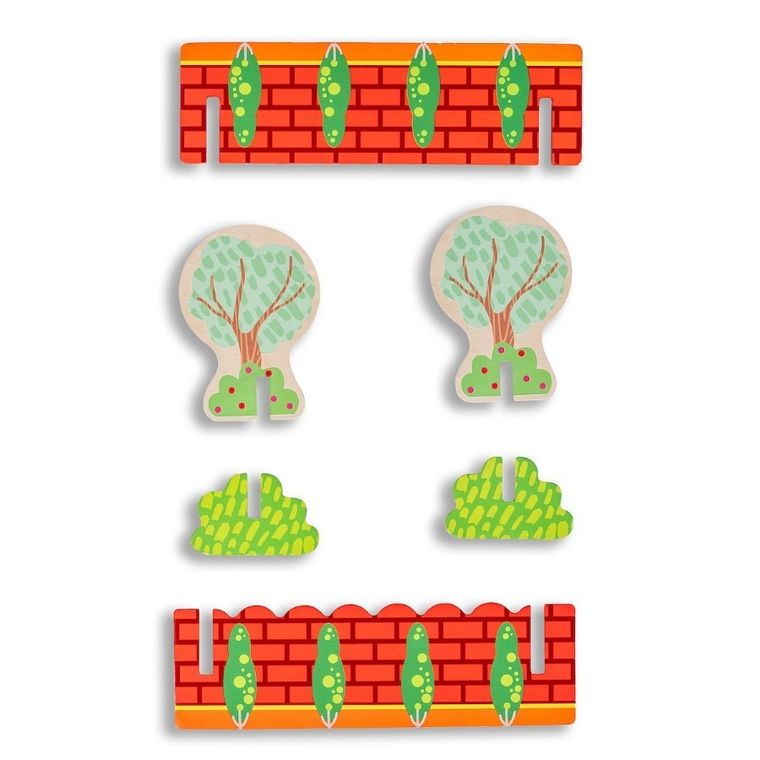 Smily Play, Remiza strażacka, drewniany domek z figurkami