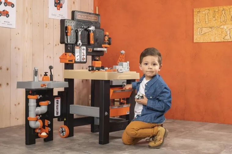 Smoby, Black&Decker, mega warsztat
