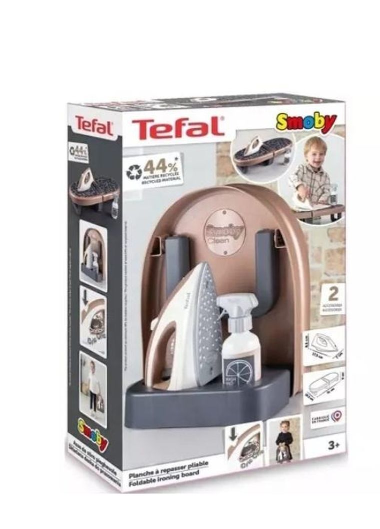 Smoby, Mini Tefal, składany stół do prasowania z akcesoriami