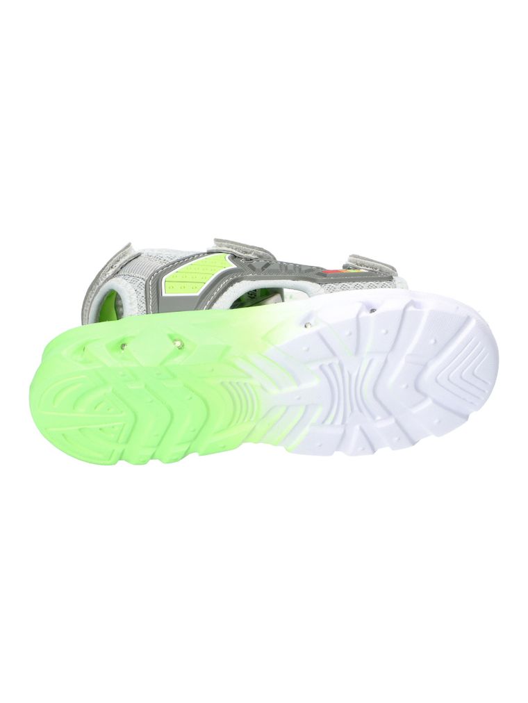 Sneakersy chłopięce, szare, skórzana wkładka, American Club
