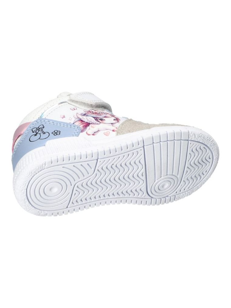 Sneakersy dziewczęce, białe, American Club