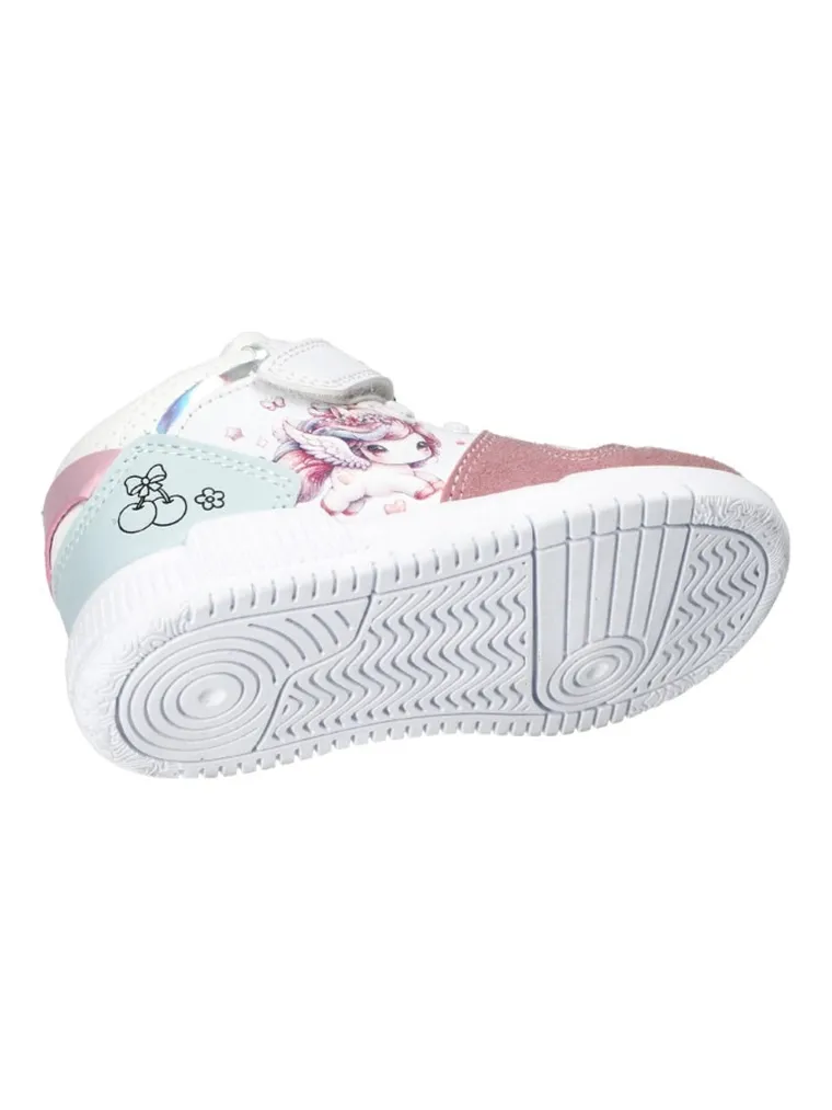 Sneakersy dziewczęce, różowe, American Club
