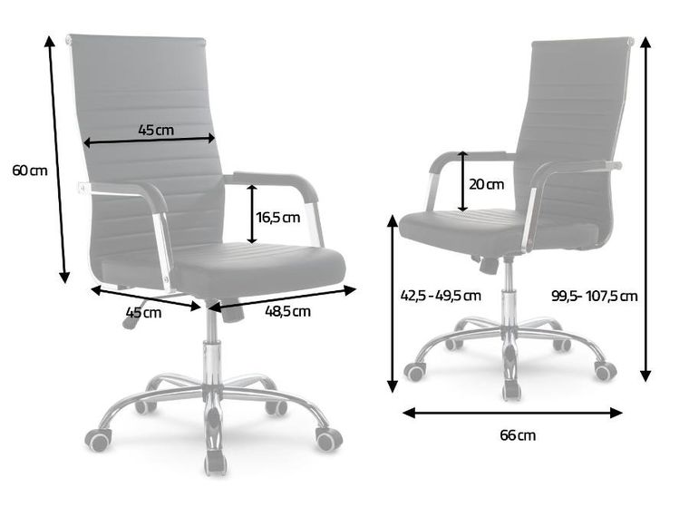 Sofotel, Boston, fotel biurowy, czarny