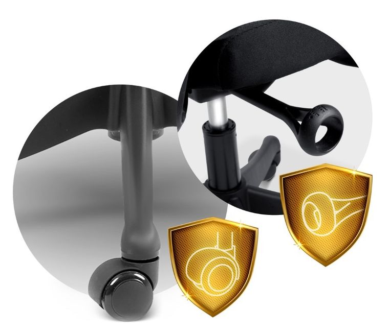 Sofotel, Brema, fotel biurowy, czarny