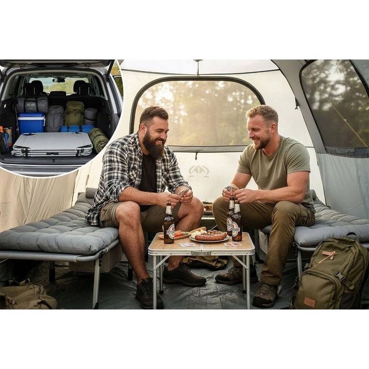 Sofotel, ChillWell Dream, łóżko turystyczne, składane, leżak ogrodowy