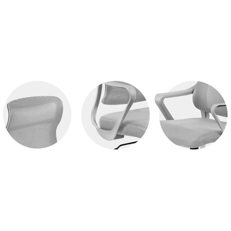 Sofotel, Labi, fotel biurowy, szary