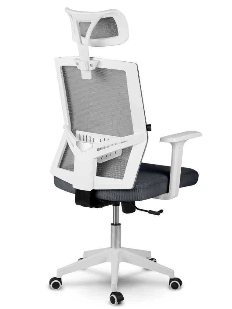 Sofotel, Rotar, fotel biurowy, szary