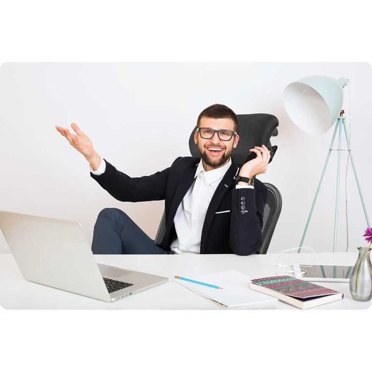 Sofotel, Ryga, fotel biurowy, czarny