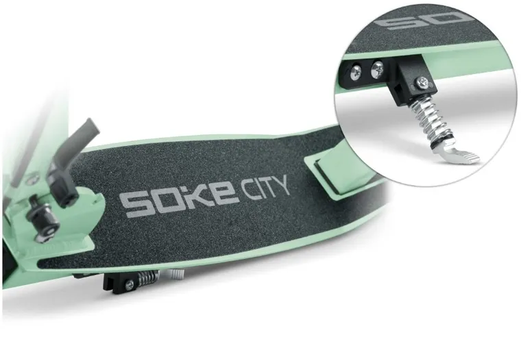 Soke, City, hulajnoga miejska, składana, miętowa