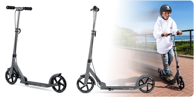 Soke, City, hulajnoga miejska, składana, szara