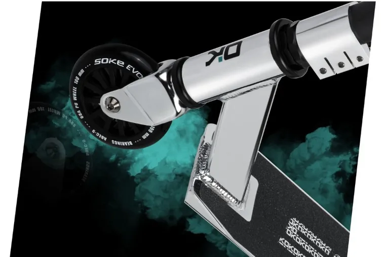 Soke, Evo, hulajnoga wyczynowa, street silver