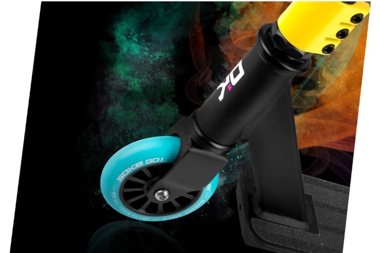 Soke, Go! hulajnoga wyczynowa, czarno-pomarańczowa