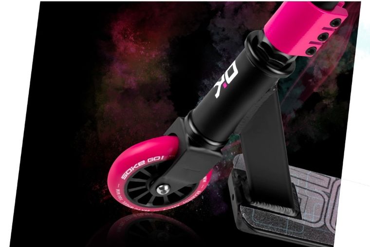 Soke, Go! hulajnoga wyczynowa, różowo-niebieska