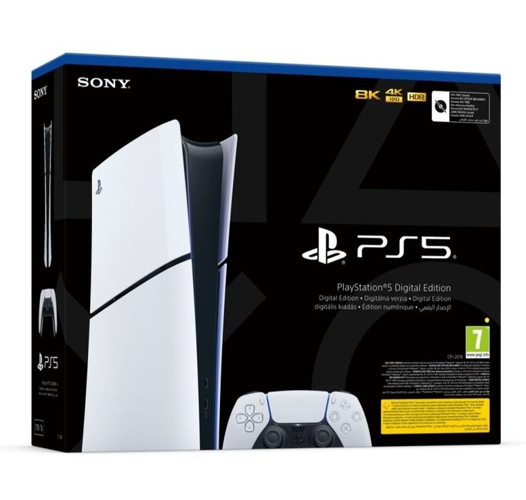 Sony, PlayStation 5, konsola, digital slim e-chassis