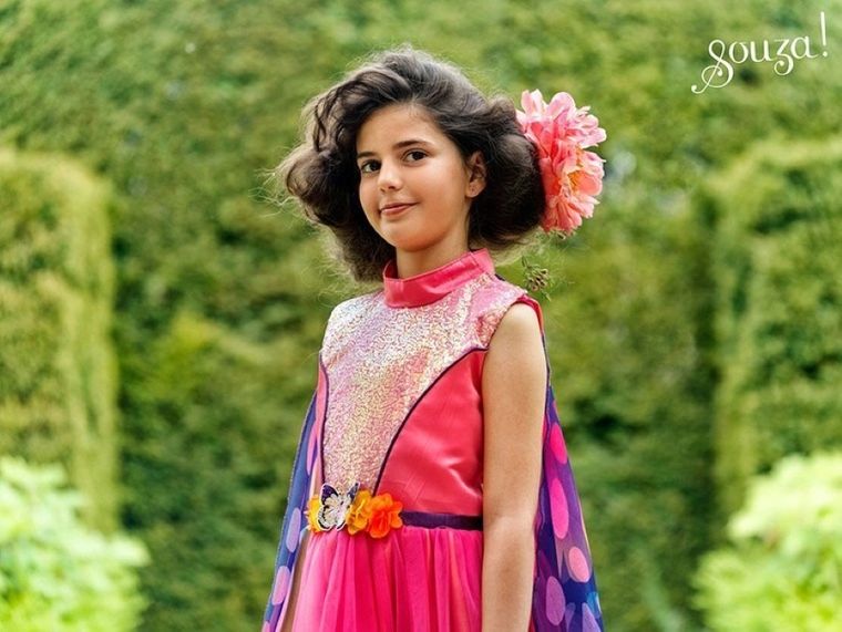 Souza! motyl Papillon, sukienka ze skrzydłami, kostium, 5-7 lat