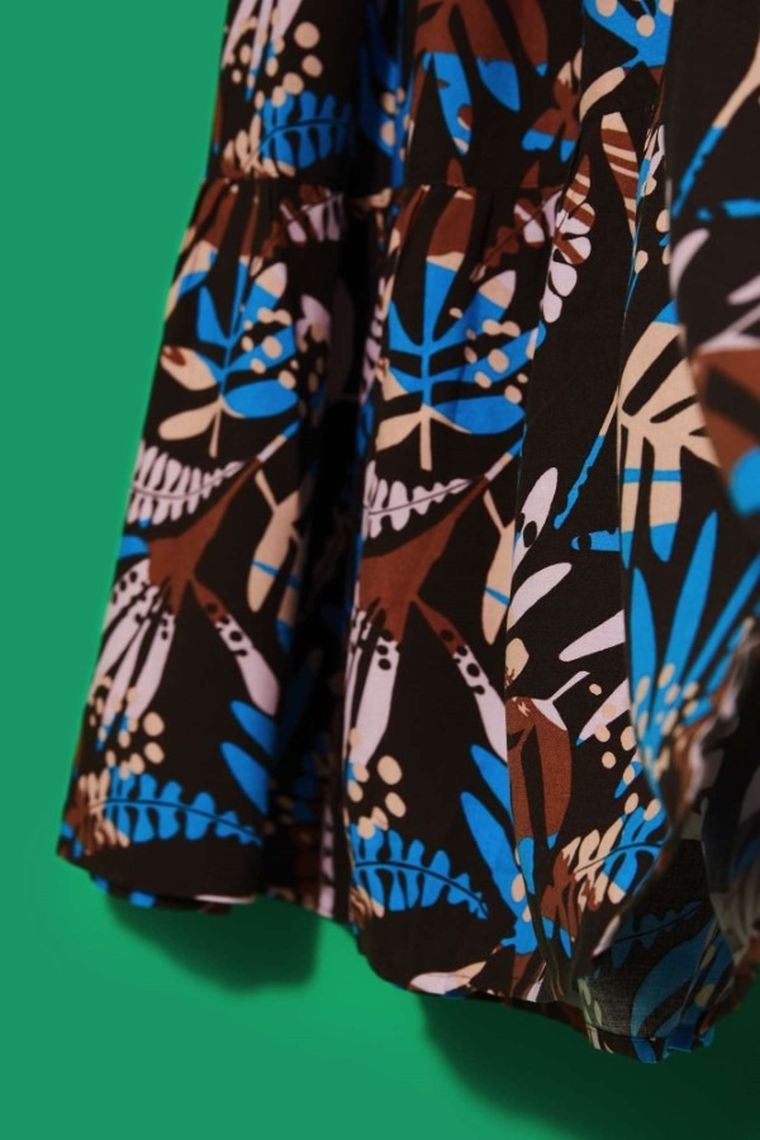 Spódnica damska, brązowa, Moodo