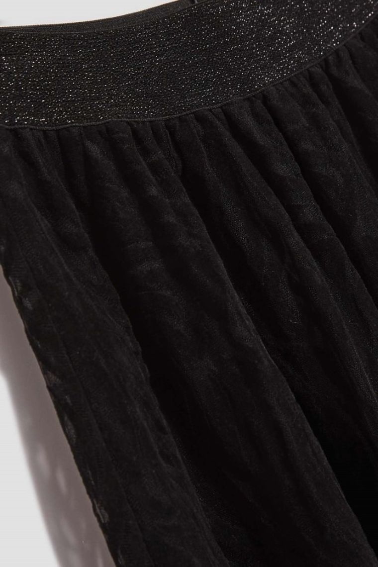 Spódnica damska, czarna, Moodo