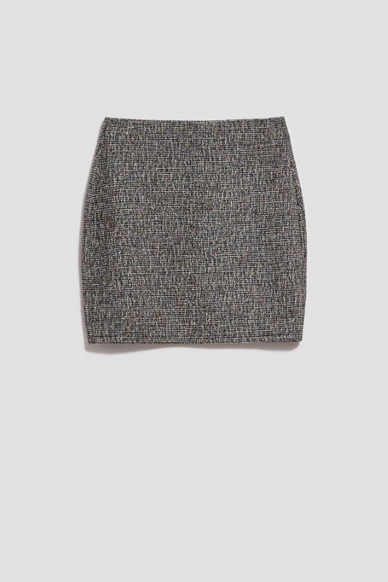 Spódnica damska, czarna, Moodo