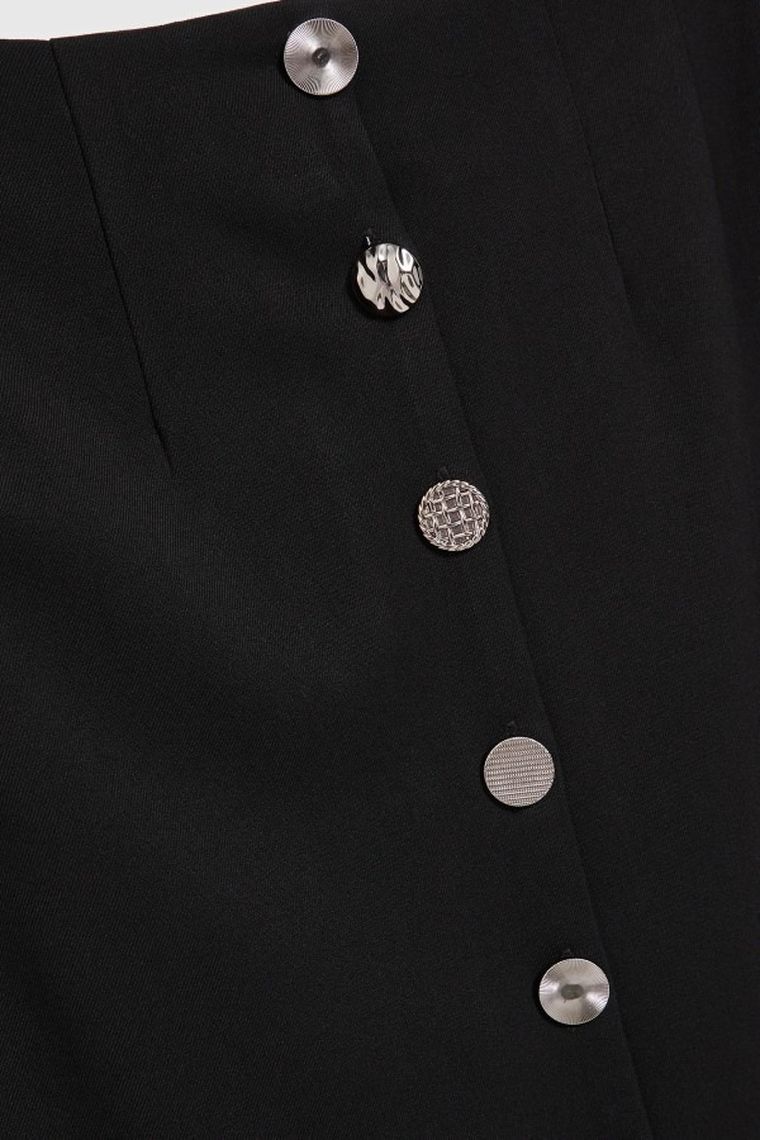 Spódnica damska, czarna, Moodo