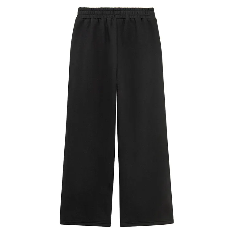 Spodnie dresowe z szeroką nogawką o kroju oversize NOWEAR