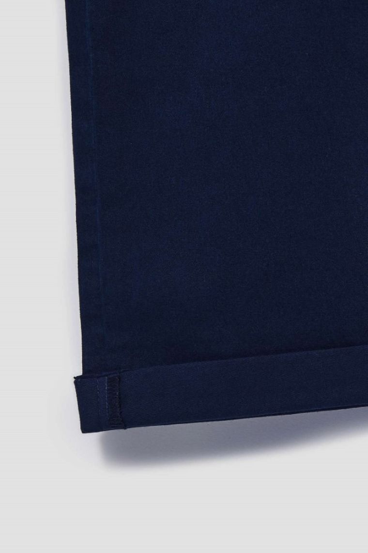 Spodnie materiałowe damskie, granatowe, Moodo