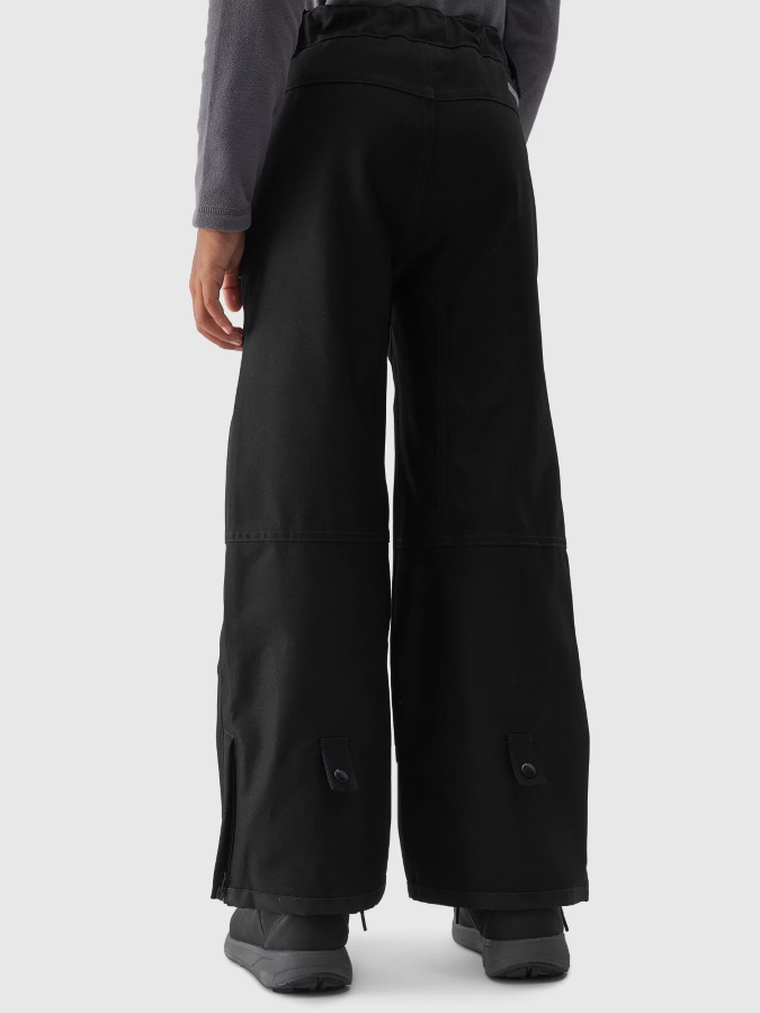 Spodnie narciarskie chłopięce, czarne, 4F