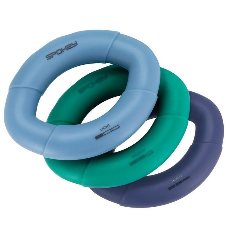 Spokey, Hand Power Set, ściskacze o różnej sile oporu, 3 szt.