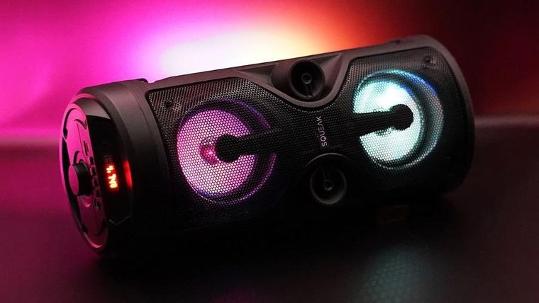 Squeak, głośnik karaoke harmony bluetooth 5.0, radio fm, microsd, aux, USB sq1004