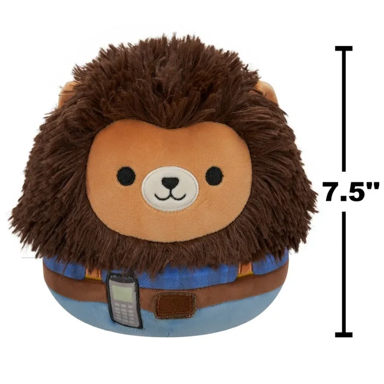 Squishmallows, Francis, lew strażak, maskotka, 19 cm