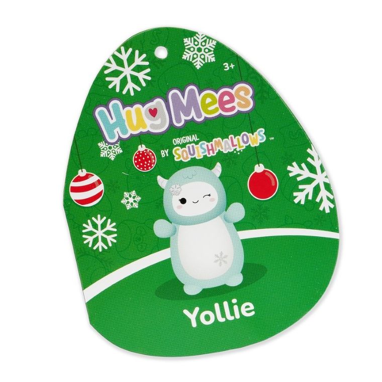 Squishmallows, Large Plush, Hugmees, Teal Yeti with Snowflake, yeti, maskotka, 35 cm