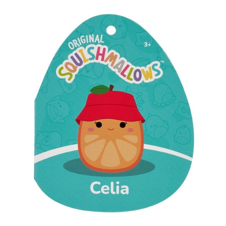 Squishmallows, Medium Plush, Orion, Orange Slice, plaster pomarańczy, maskotka, 30 cm