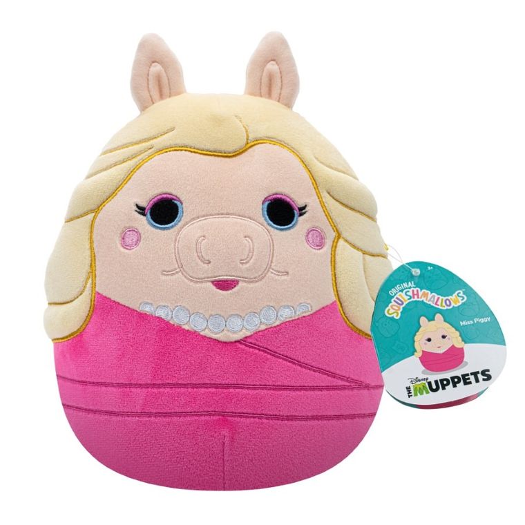 Squishmallows, Muppety, Panna Świnka Piggy, maskotka, 20 cm