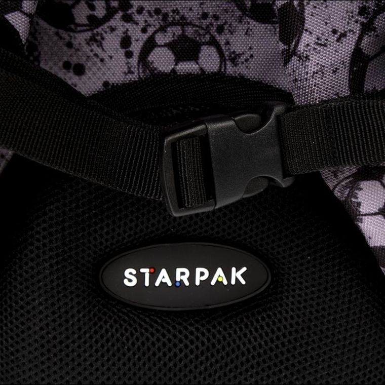 Starpak, Football Grey, plecak szkolny