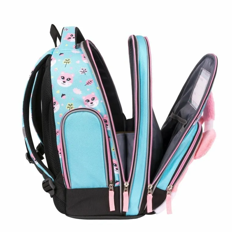 St.Majewski, plecak szkolny, 2-komorowy, Wiewiórka