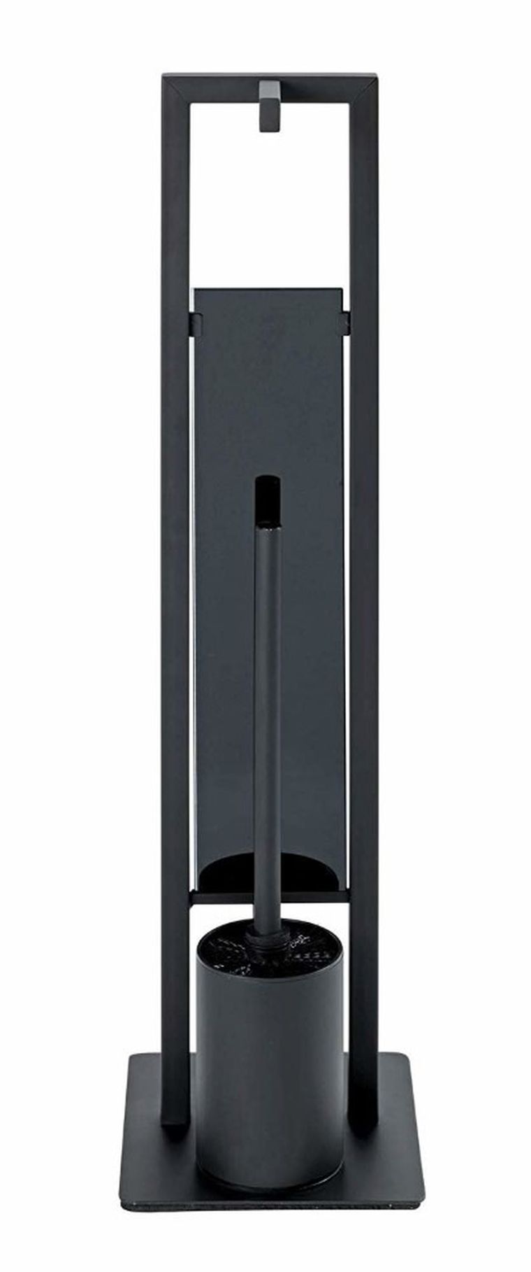 Stojak na papier i szczotkę toaletową, Rivalta, czarny